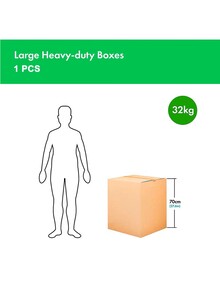 Generic Carton box For Moving Shipping And Packing 45x45x75 cm