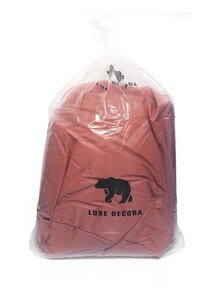 Luxe Decora XL Faux Leather Multi-Purpose Bean Bag With Polystyrene Filling Rufous Brown