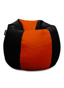 Story@Home Bean Bag Cover With Bean Bag Filler Red/Black