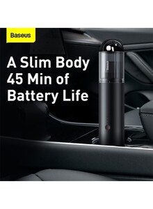 Baseus Car Vacuum Cleaner Handheld Cordless Portable Powerful Rechargeable Adjustable Suction for Car Home and Office