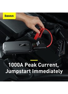 Baseus Super Energy Pro Car Jump Starter 6.0L Gasoline and 3.5L Diesel 12V Portable Power Pack Automotive Battery Booster Charger with USB Port Smart Jumper