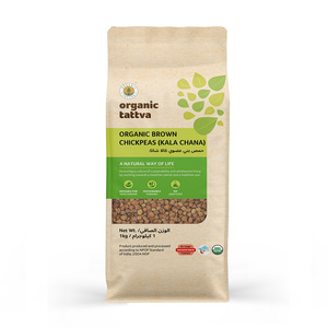 Organic Tattva Brown Chickpeas (Kala Chana) 1Kg Organic Tattva Brown Chickpeas (Kala Chana) 1Kg