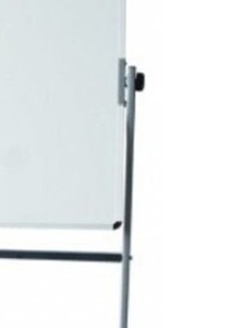 deli Double Sided Magnetic Whiteboard With Stand White