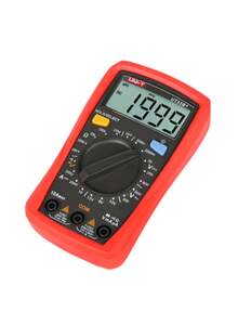 UNI-T UT33B+ Palm Size Multimeter Black/Red 134 x 77 x 47millimeter