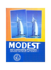 Generic A3 Laminating Pouches 125 Micron 100 Pouches