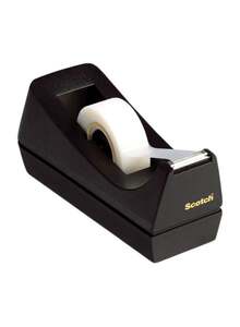 3M Scotch Desktop Tape Dispenser Black