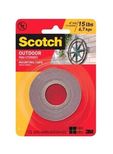 3M Scotch Outdoor Mounting Tape Grey