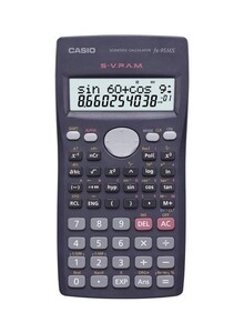 CASIO 12-Digit Scientific Calculator Blue