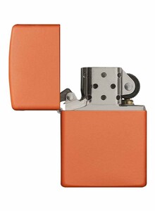 Zippo Classic Windproof Gas Lighter Matte Orange