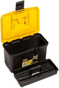 Stanley Plastic Tool Box Black/Yellow