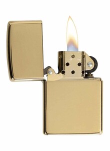 Zippo Windproof Gas Lighter Gold