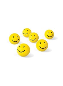 JIADA 12-Piece Smiley Stress Relief Squeeze Ball Set