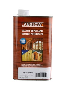 Langlow Woodworm Killer Wood Preserver Clear 1000ml
