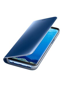Generic Flip Case Cover With Stand For Samsung Galaxy S8 Plus Blue