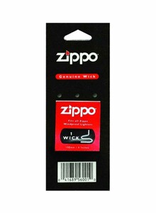 Zippo Wick Display Card Black