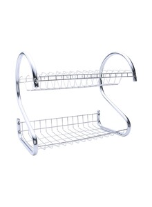 Filtex 2-layer Dish Rack Silver 40centimeter