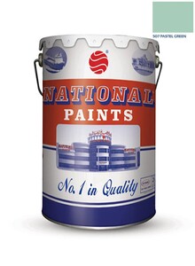 NATIONAL PAINTS Water Based Wall Paint Pastel Green 18L