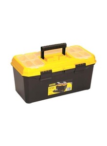 Stanley Plastic Tool Box Yellow/Black 16inch