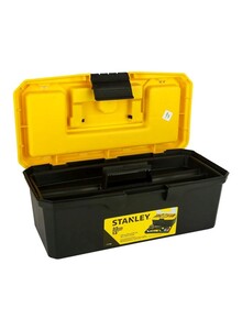 Stanley Plastic Tool Box Yellow/Black 16inch