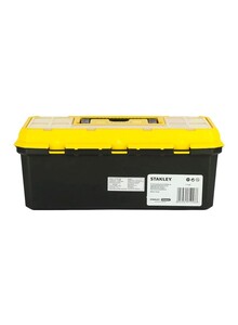 Stanley Plastic Tool Box Yellow/Black 16inch