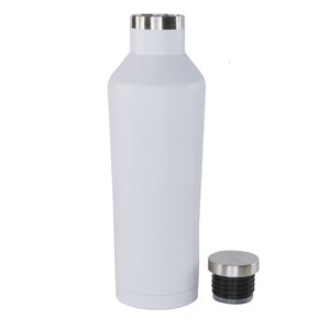Hans Larsen GALATI - Double Wall Stainless Steel Water Bottle - White
