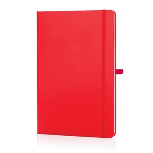 Santhome BUKH - A5 Hardcover Ruled Notebook Red - (pack of 5)