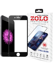 Zolo 9D Tempered Glass Screen Protector For Apple iPhone 6Plus/6Splus Black/Clear