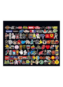 Inder 100-Piece Type Non-repeatable Cartoon Graffiti Stickers