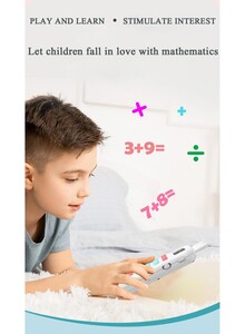 Inder Children's Mathematics Early Education Toy Machine Rechargeable Calculator For Learning Math in Arabic Language