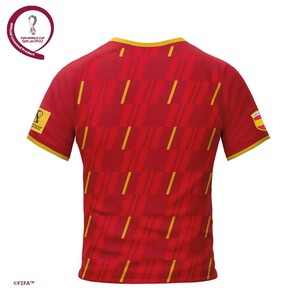 FIFA World Cup Qatar 2022 SPAIN MEN'S TSHIRT - RED (Medium)