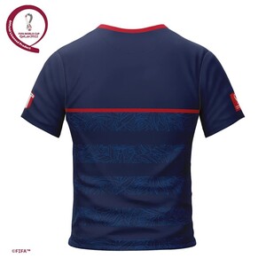 FIFA World Cup Qatar 2022 FRANCE MEN'S TSHIRT - NAVY BLUE (Large)