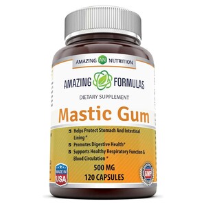 Amazing Formulas Mastic Gum, 60 Capsules, 1000 mg