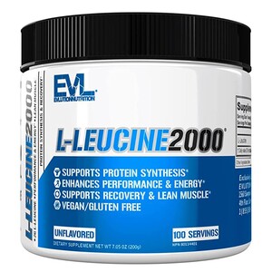 Evlution Nutrition L-Leucine, Unflavored, 2000 mg