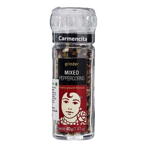 Carmencita Mixed Peppercorns Grinder, 40 Gm