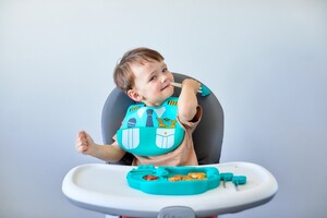 Marcus & Marcus Creativplate Toddler Meal Time Set (Little Pilot) - Olie