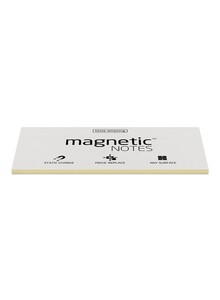 Tesla Amazing 100-Sheets Magnetic Notes - Large Transparent