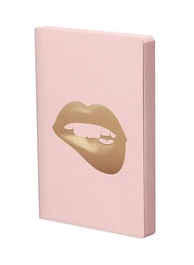 Nuuna Glossy Lips Graphic Notebook Copper/Rose