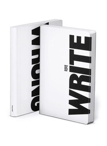 Nuuna Write Wrong Graphic Notebook White/Black