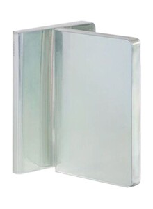 Nuuna Fluid Chrome Notebook, 176 Pages Silver