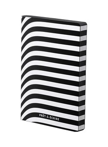Nuuna Pret-A-Ecrire Graphic Notebook, 256 Pages Black/White
