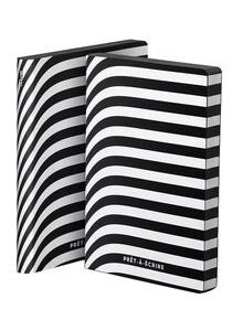 Nuuna Pret-A-Ecrire Graphic Notebook, 256 Pages Black/White