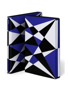 Nuuna Graphic Kaleidoscope Notebook Blue/White/Black