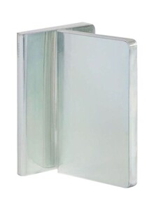 Nuuna Fluid Chrome Notebook, 176 Pages Silver