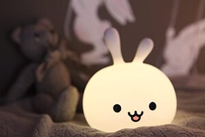 InnoGio InnoGIO GIO Bunny Midi, Kids silicone Night Light