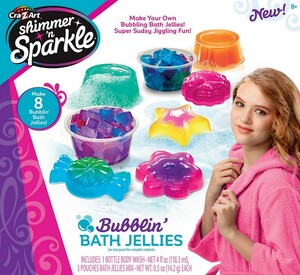 Shimmer N Sparkle Scented Bubblin Bath Jellies