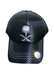 ROVATTI Cap-KSA-Silver Logo-Cap-Black Carbon