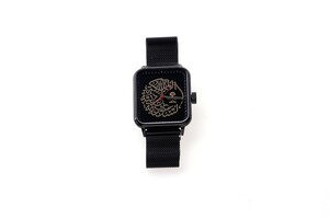 Rovatti KSA Watch Shiny Black with Gold Logo