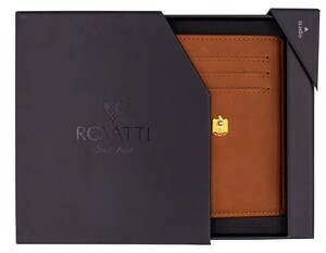 Rovatti Wallet Tre Light Brown