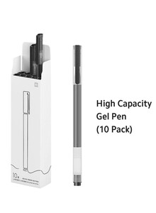 Penne A Gel Mi High-Capacity - Confezione Da 10 Penne A Sfera Con Inchiostro Ad Alta Capacità - Foto 8