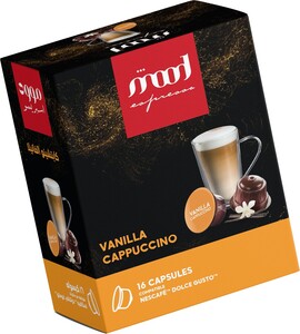 Mood Espresso - Dolce Gusto Compatible Coffee Capsules, 48 Pods - Vanilla Cappuccino